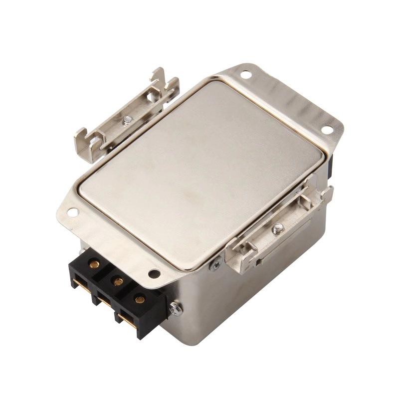 CW4EL2-30A-R EMI Bipolar Power Filter with Terminal Block Rail-Mount (CW4EL2-30A-SR).
