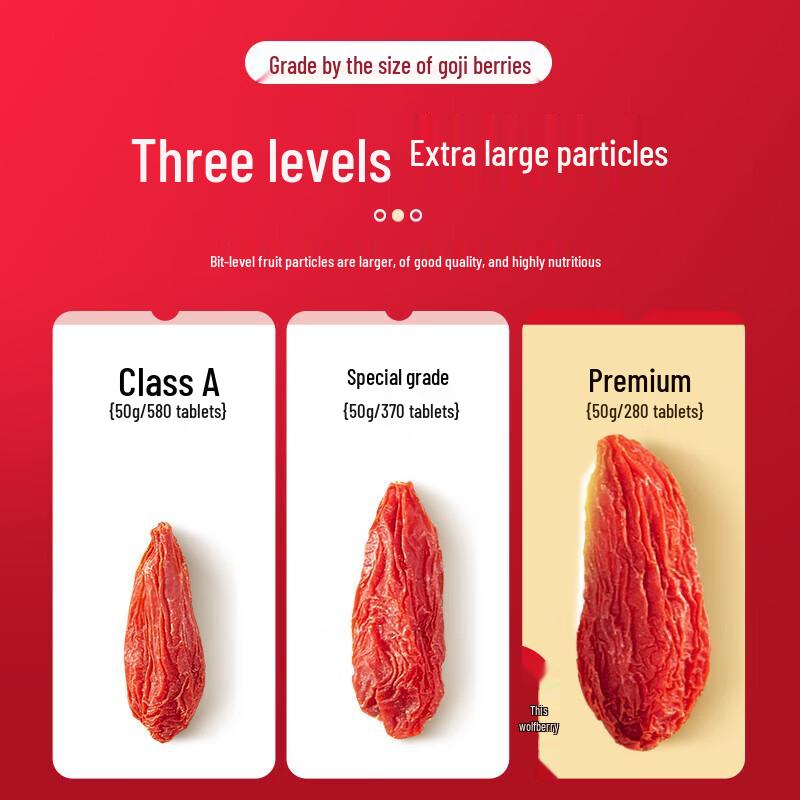 NINGANPU Premium Wash-Free Goji Berries