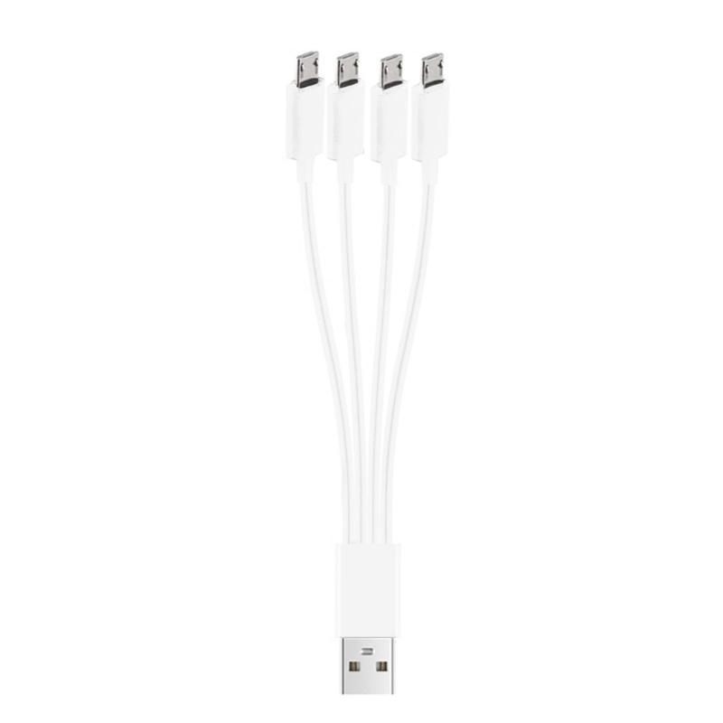 150cm 4 Port Micro USB to USB Splitter Charging Cable For Huawei Samsung Xiaomi Smartphone Tablet