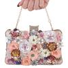 Цветочная сумка для ужина, Европейская и американская модная женская сумка, клатч, платье Cheongsam, банкетная вечерняя сумка