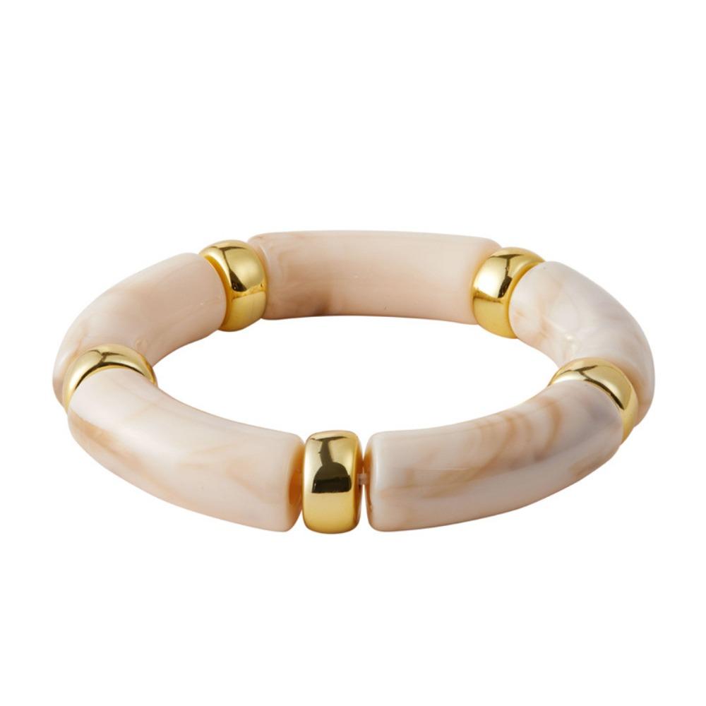 Браслеты из бамбуковых бусин, разноцветные, женские, модные, в стиле бохо, подарки