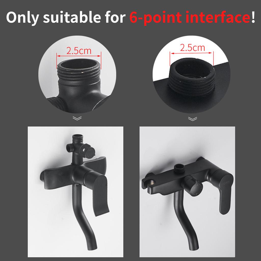 Трубка удлинителя для душа Круглая удлинительная труба для душа 3/4 дюйма Универсальный интерфейс Удлинительная трубка Аксессуары для душа