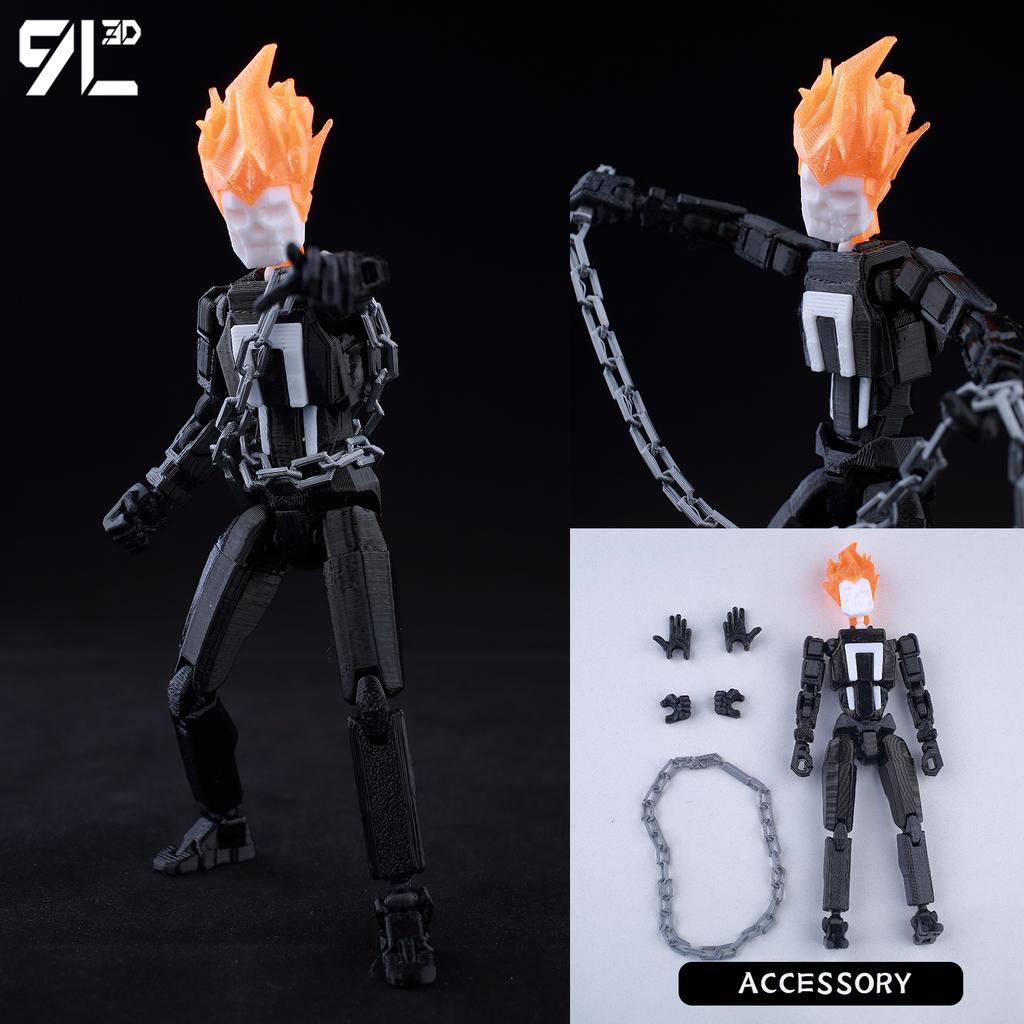 9L3D Printed Dummy13 Superheroes Superman Anime Multi-Jointed Shapeshift Toys Action Figures Mannequin T13 Model Ornaments Gifts