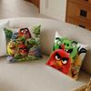 Смешная Анимационная Комедия T-Angry Birds Movie Наволочка Подушка Защита от Пылевых Клещей Гостиная Диван Декор Подушка Комната