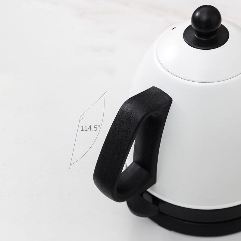 Stainlesss Steel Electric Kettle Hand Drip Coffee Thin 800ml Long Mouth Gooseneck Water Cooker Boiler Boiling Tea Pot Heater
