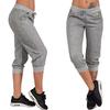 Women's Summer Casual Solid Color Sports Outdoor Pants Women's Slim Yoga Pants