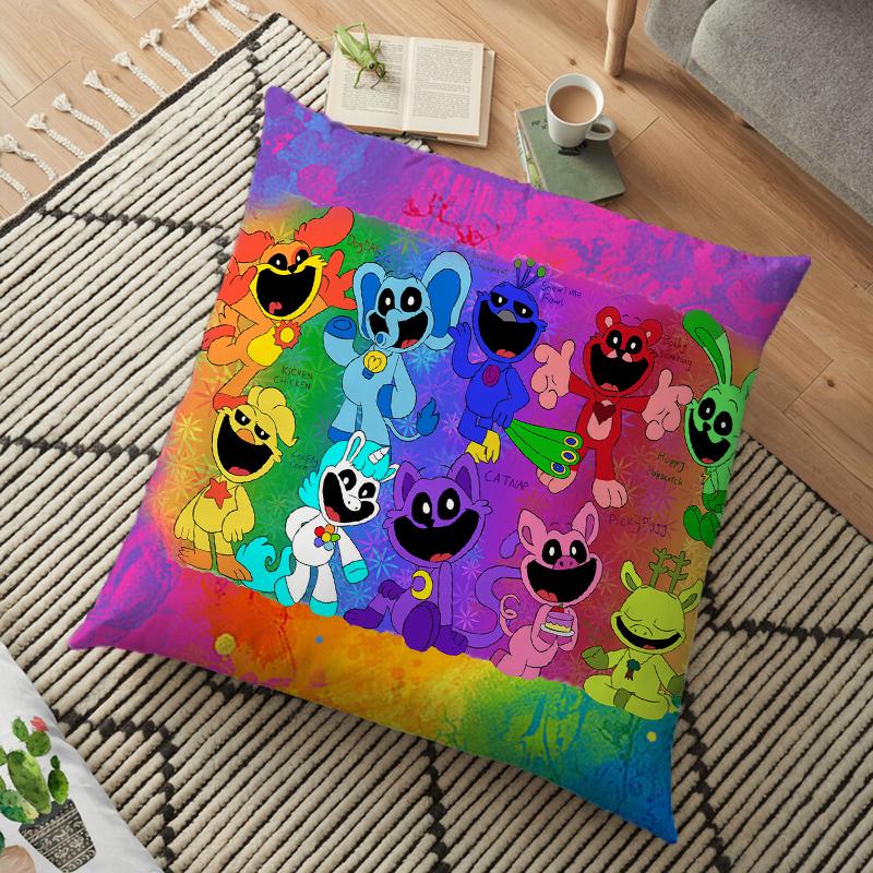 Наволочка с улыбающимся зверьком Catnap Dogday, наволочка для детской спальни, декор для дикой вечеринки, наволочка, детский подарок на день рождения