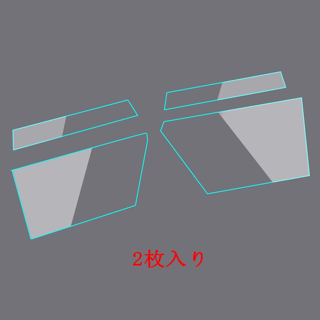 motokano Gauge Film (2-Pack) for TRACER9 GT (22+) - Gauge Protection Film