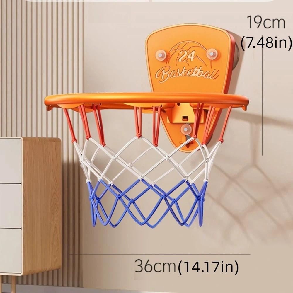 Cartoon Animal Baby Basketball Toy Set No-Drill Installation Kids Basketball Set Outdoor Sports