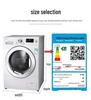 Водонепроницаемый Солнцезащитный Чехол для Стиральных Машин Автомат 10 кг