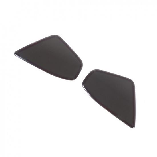 Smoked Black Rear Fog Tail Light Lamp Cover Trim For Subaru Crosstrek GU 2024