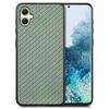 For Samsung Galaxy A06 4G Case Carbon Fiber Texture PU+PC+TPU Phone Cover