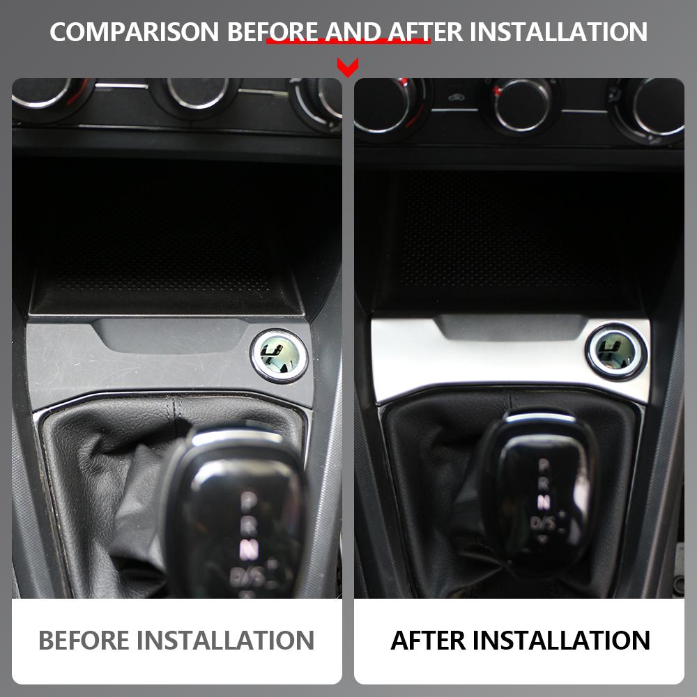 Наклейка на прикуриватель для Volkswagen VW Tcross T-Cross 2018 2019 2020 2025 2025 2025 Аксессуары для крышки прикуривателя