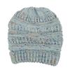 Women's Trendy Autumn and Winter Warm Hat Ladies Fashion Outdoor Knitted Woolen Pullover Hat