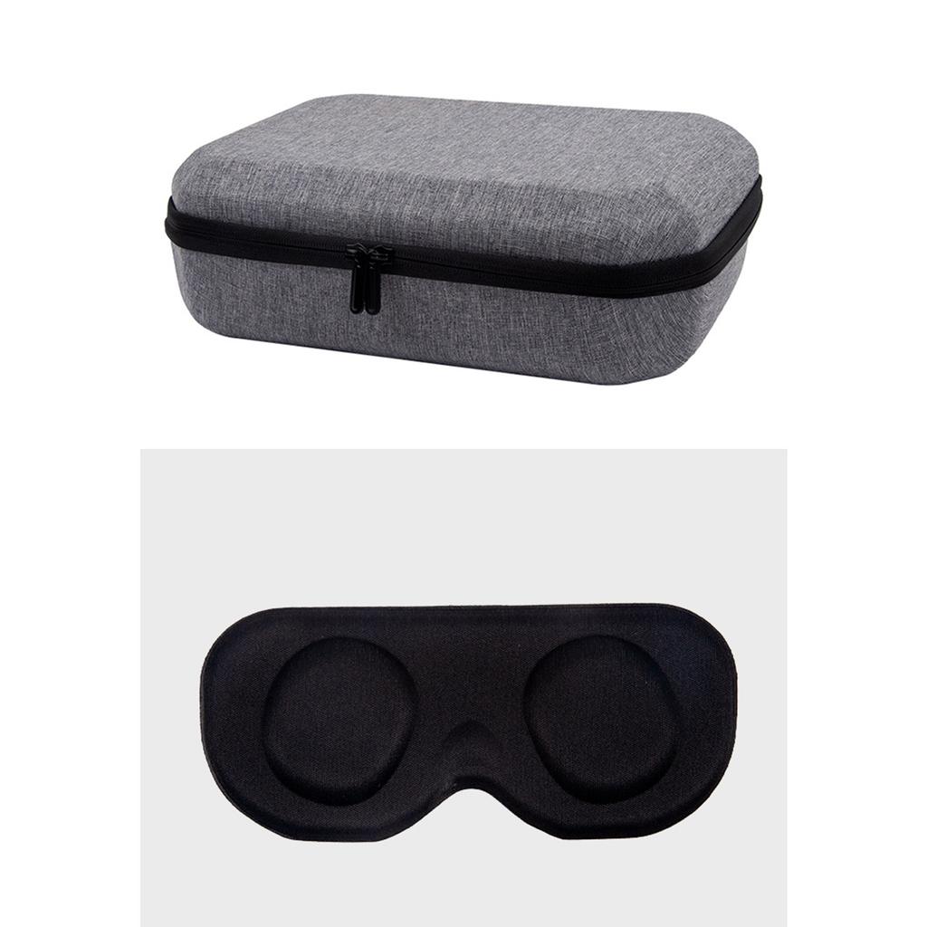 Stylish Case Portable Durable Storage Bag Versatile Case Travel Hard Case EVA Pouch for Gaming Headsets for MetaQuest 3