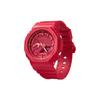Casio Человек-паук Цвет Побережье Восьмиугольник Водонепроницаемый Кварцевый Механизм Смоляной Ремешок Японские и Корейские Часы Мужские Часы Красный Циферблат GA-2100-4APR-person