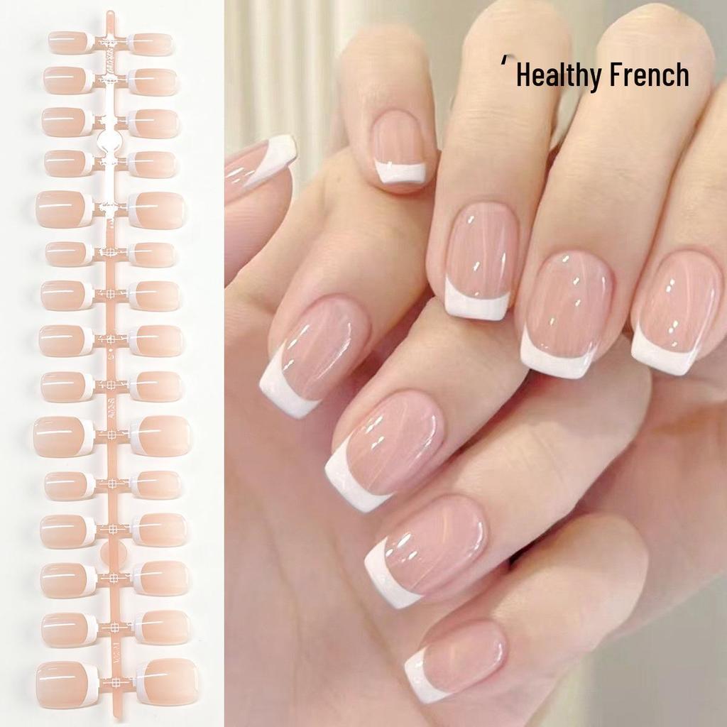 Градиентные типсы для ногтей - Полуфабрикаты, Носимые, Длинные и Короткие стили для салонного нейл-арта