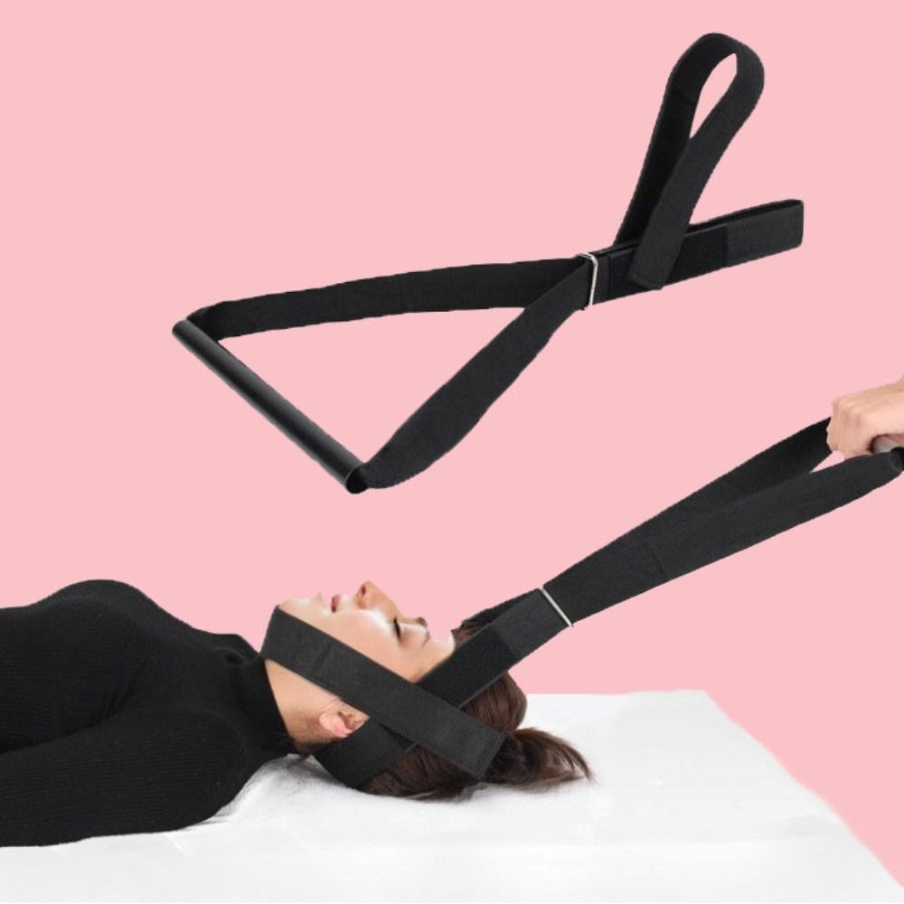 Adjustable Strap Cervical Traction Device Pull Design Neck Traction Corrector Office Use
