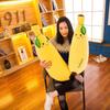 Stuffed Toys Plush Plants Fruit Plush Doll Banana Plush Toy Banana Stuffed Toys Fruit Plush Pillow