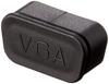 Shinwa Sangyo Защитная крышка для разъемов VGA Mini D-sub 15-контактный Female, VGAC1-100, Упаковка 100 шт.