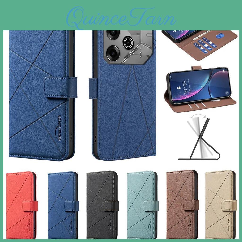 Magnetic Wallet Card Holder Slot Flip Leather Case For Tecno Pova 6 Neo 5g Pova 6 Pro 5g Pova 6 Cover Phone Funda