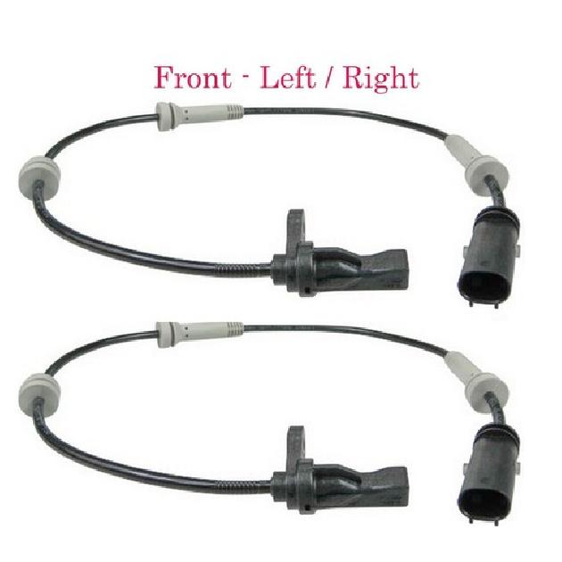 2 x ABS Wheel Speed Sensor Front L/R W/Connector Fits OEM# 34526791224 BMW 12-20
