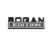 1Pc 3D Metal Bogan Edition Logo Car Front Grille Badge Side Fender Rear Trunk Emblem Sticker Decal