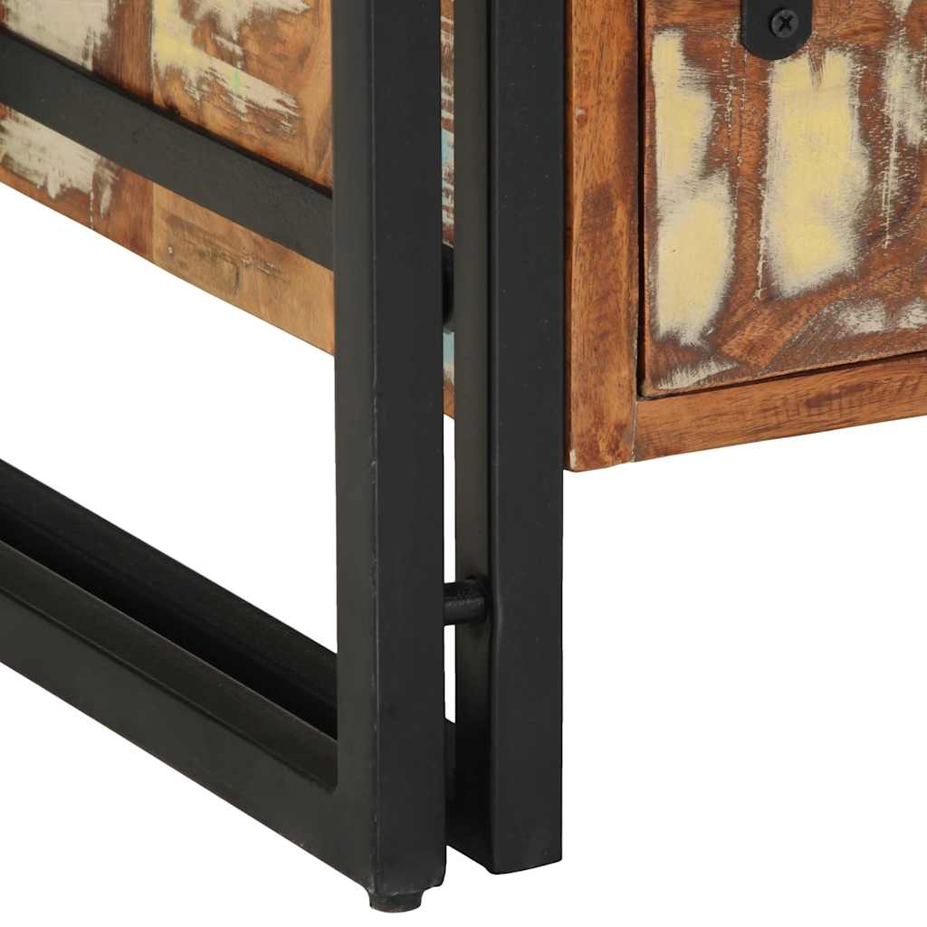 Nightstand 40 x 40 x 59 cm Reclaimed Solid Wood
