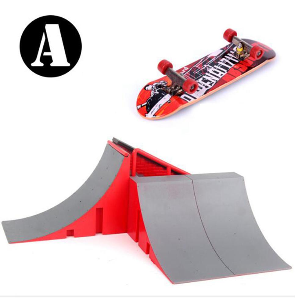 Мини-фингерборд, скейтборд и рампа для скейт-парка, игровая площадка для детей