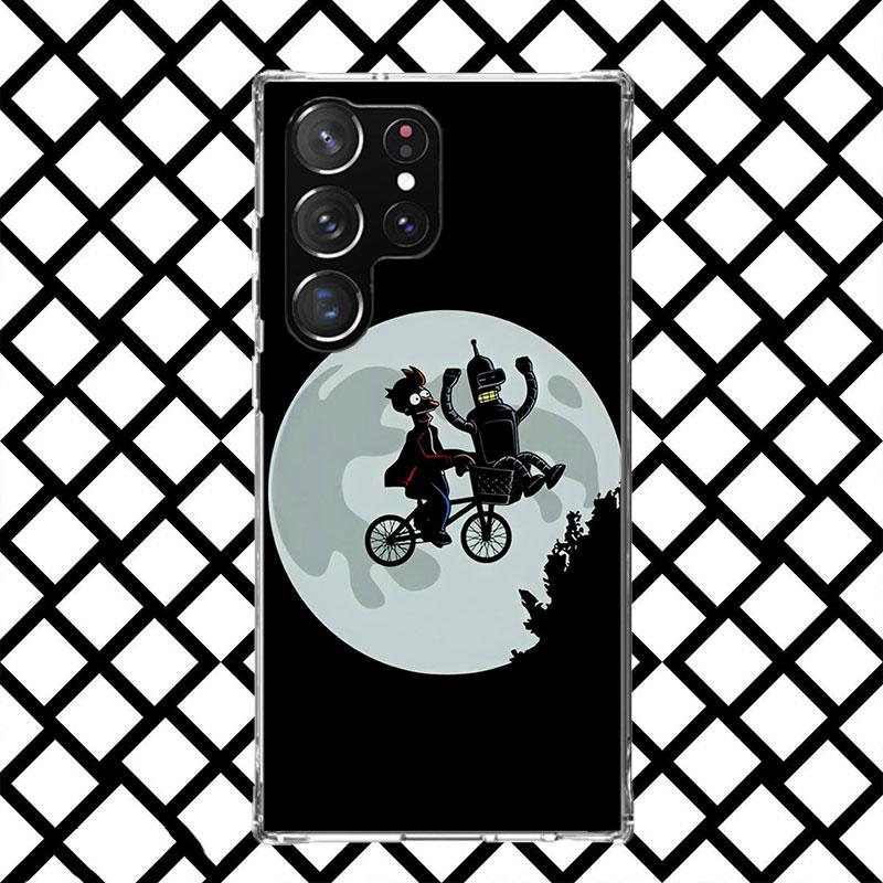 Cartoon F-Futuramas Phone Case for Samsung Galaxy S26 S25 Edge S24 S23 Ultra S22 Plus S21 FE S20 + Soft Cover Print Fundas Galax
