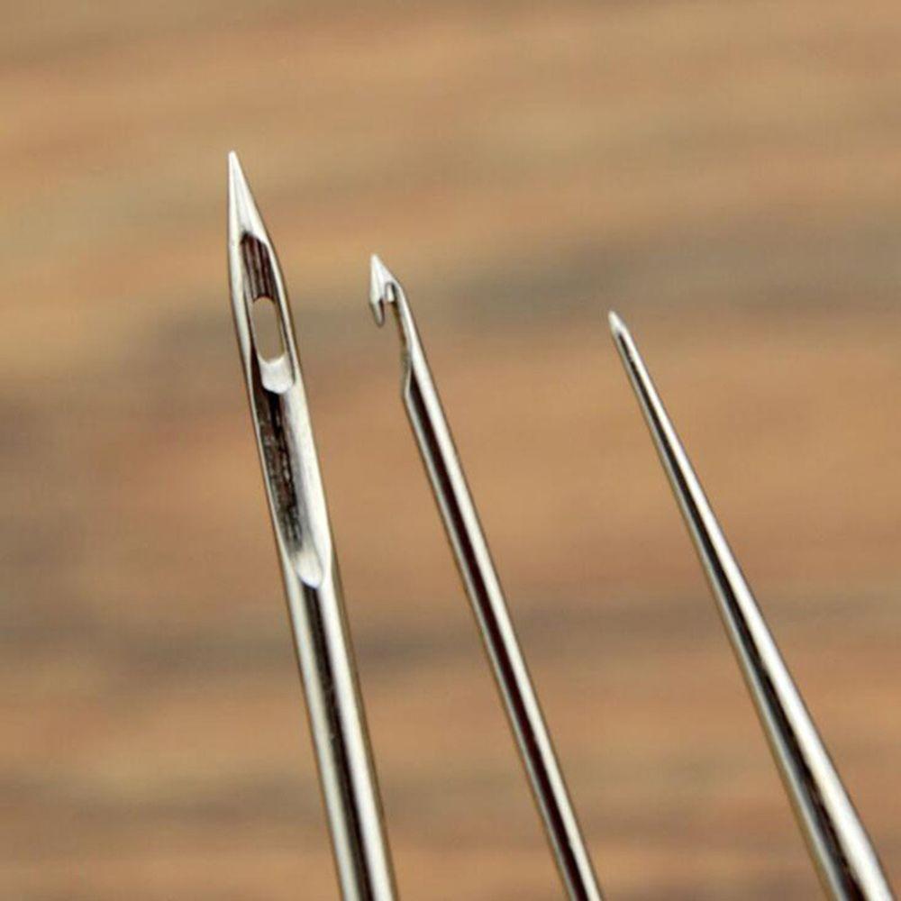 Вязание Крючком Стежки Конусная Игла для Шитья Инструменты для Ремонта Обуви Кожаный Шило Крючок Игла Шило Конусная Игла Рукоделие