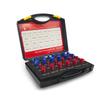 Набор из 26 предметов Красная и Синяя Коробка (Проверщик Резьбы)