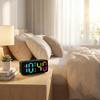 RGB Display Table Clock Multi-functional Digital Alarm Clock Clock Desktop Alarm Clock  Table