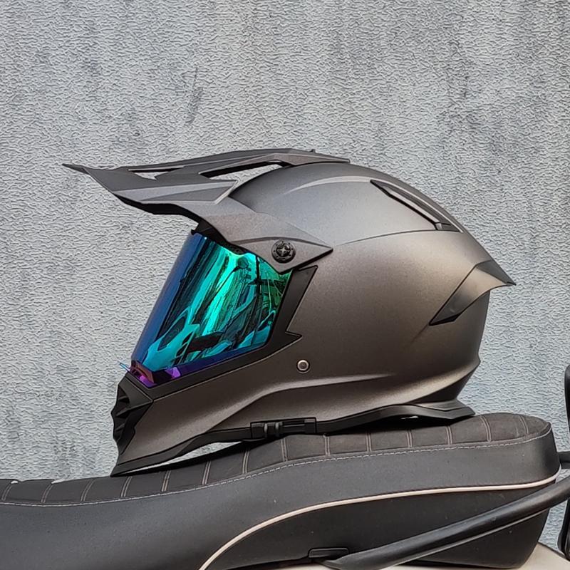 Новый внедорожный шлем LVS, профессиональный горный шлем для скоростного спуска, шлем Capacete ATV, полнолицевой шлем для квадроциклов Casco Cross