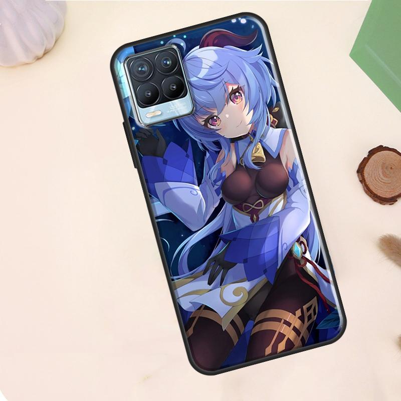 Genshin Impact GanYu Game Case For Realme C67 C71 C63 C61 C55 C51 C53 C35 C65 C75 11 12 13 14 Pro Plus GT6 GT7 15 Pro