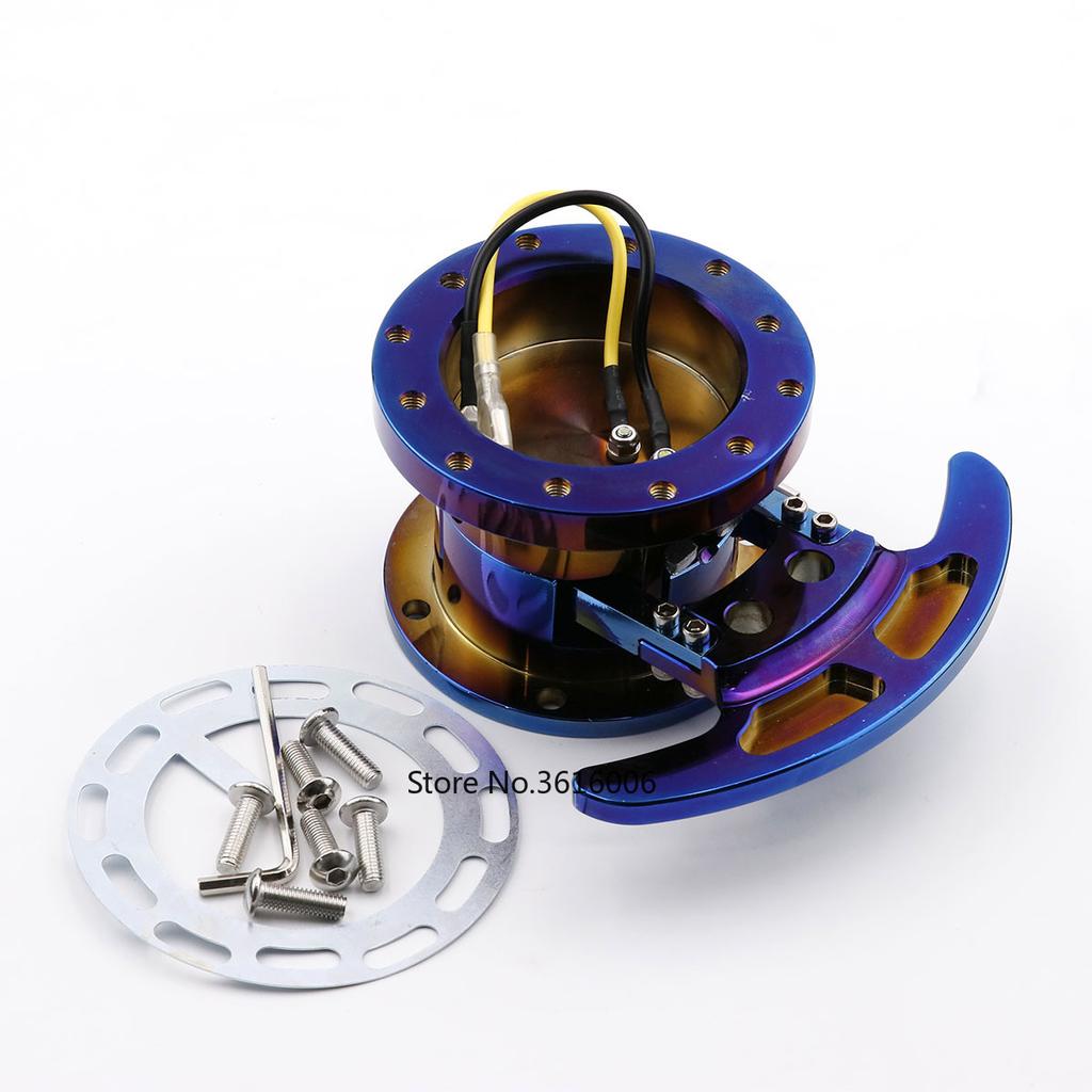 Новый High WORKS BELL GTC Наклонный гоночный руль Быстросъемный ступичный адаптер Съемный корпус Комплект рулевой колонки
