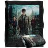 Harry Potter And The Deathly Hallows Movie Poster Blanket