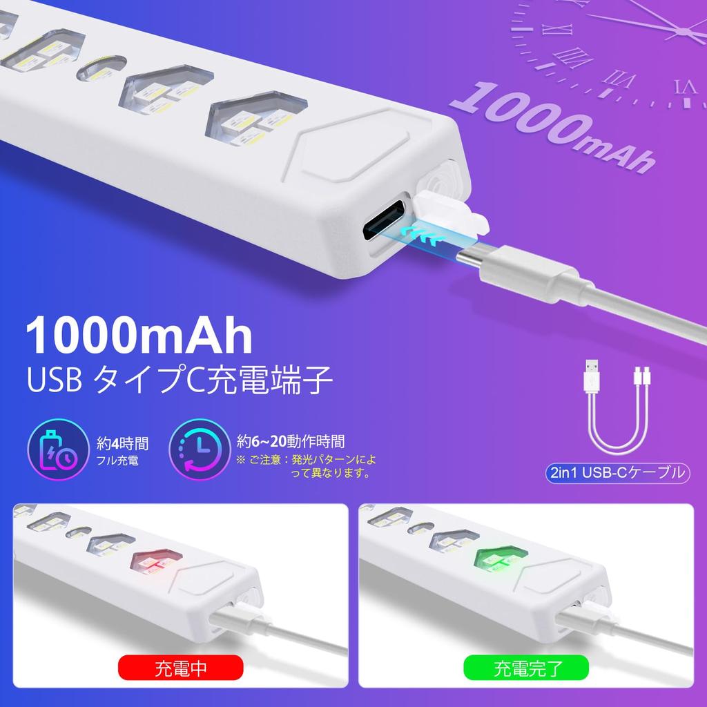 MAZERO No Wiring Required Footlight, Ambient Light, Car 9 Color Switching, Remote Control, Foot