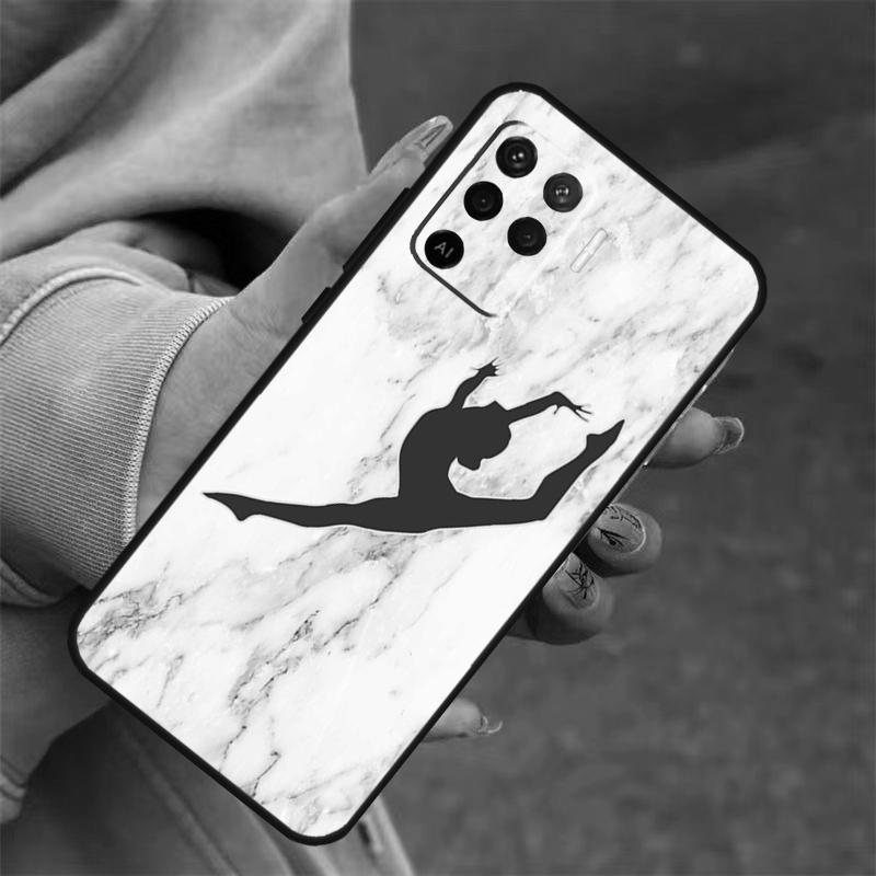 Чехол "Люблю гимнастику" для OPPO A96 A76 A16 A98 A78 A58 A5 A9 A15 A17 A77 A52 A72 A53S A57S A54 A74 A94