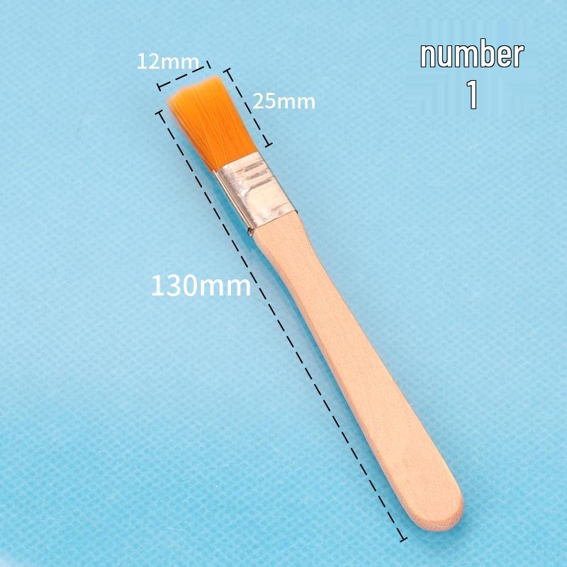 Набор нейлоновых кистей для масляной живописи №. 1–12