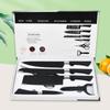 Six Piece Kitchen Stainless Steel Knife Set Gift Box
