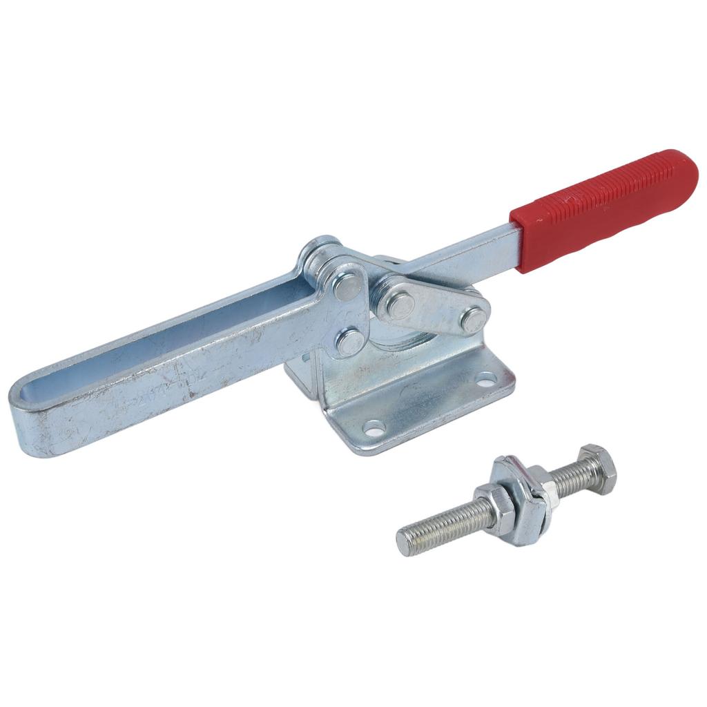 Зажим шарнирный большой с удерживающей силой 630 кг, прочный горизонтальный быстроразъемный зажим, крепежное приспособление