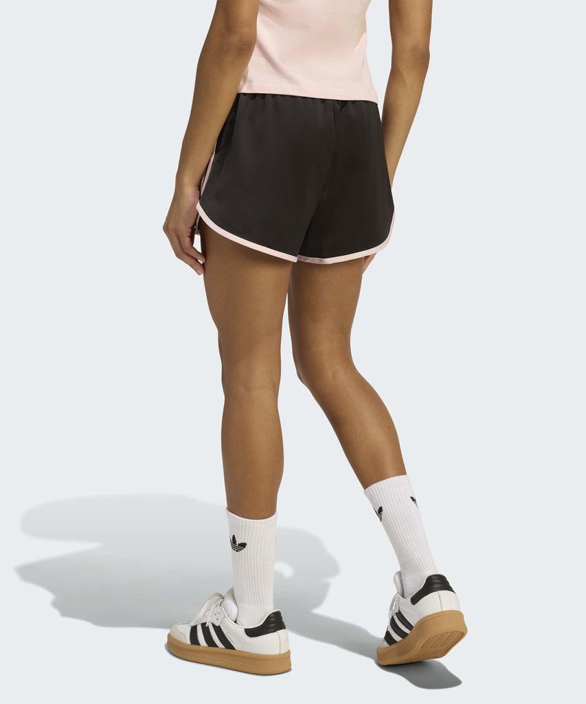 adidas Шорты Sprinter с тремя полосками - Aura Coffee: Песочно-розовый / Kc9006