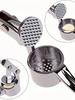 1pc, Garlic Press Washable Garlic Crusher Ginger Juicer Garlic Masher, Garlic Minver, Kitchen Supplies, Kitchen Gadgets