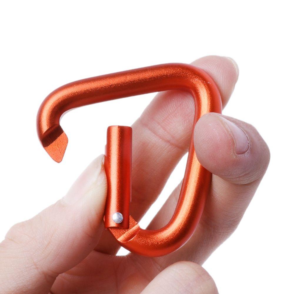 Climbing Camping Triangle Accessories Aluminum Zinc Zinc Alloy Outdoor Hook Carabiner Buckle Keychain