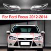 For Ford Focus 2012 2013 2014 Car Headlight Cover Left/Right PVC Headlight Shell Plexiglass Headlamp Shell Car Accessories