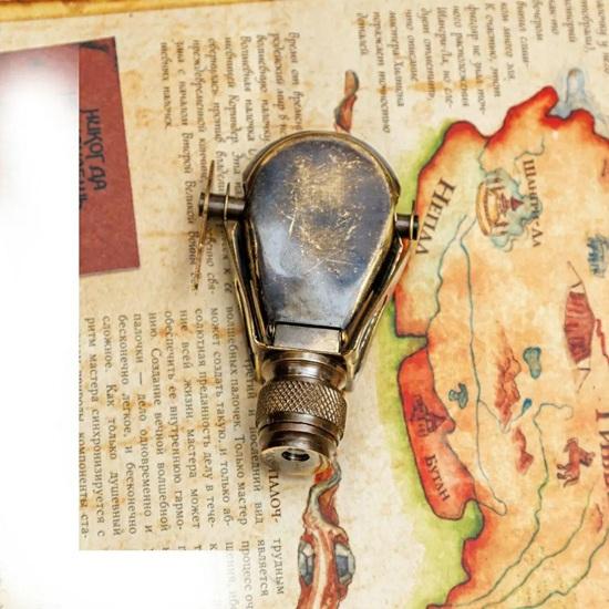 Handmade Brass Marine Binocular Nautical Gift Vintage Replica 12.7 cm