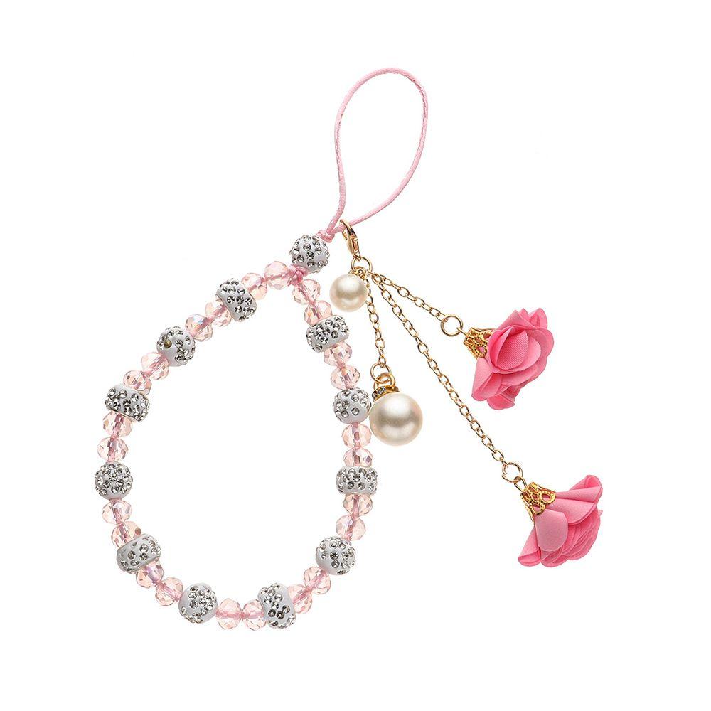 Ремешок Шнурок Подвеска-цветок Брелок Веревка на запястье Шнурок против потери Шнурок для мобильного телефона