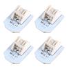 4Pcs Refrigerator LED Light Refrigerator Light Bulb for WR55X11132, WR55X25754 Refrigerator Accessories Enduring