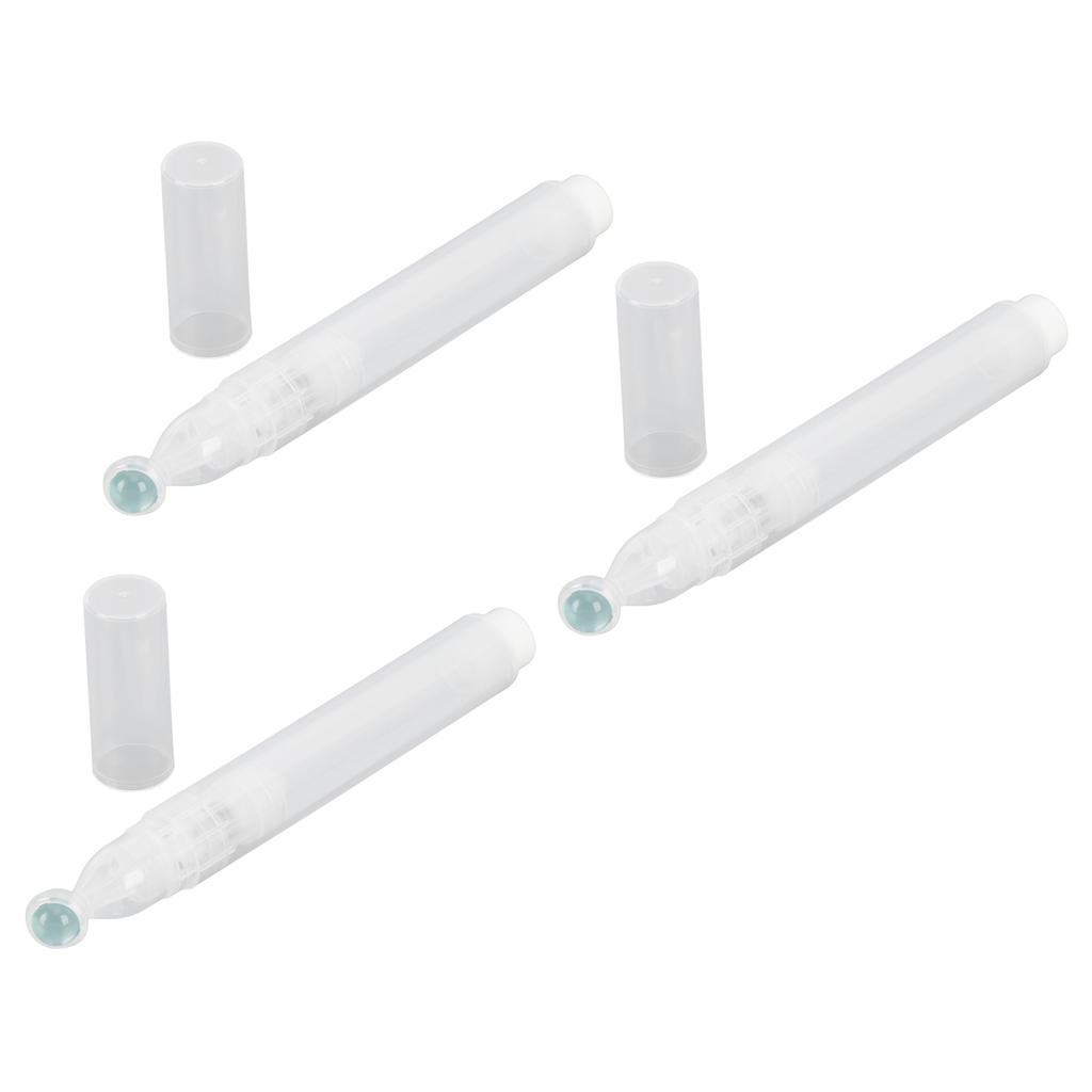 3 шт. 7 мл пустая бутылка-роллер для крема для век, контейнер для сыворотки для век, эфирного масла с роликовым шариком и крышкой